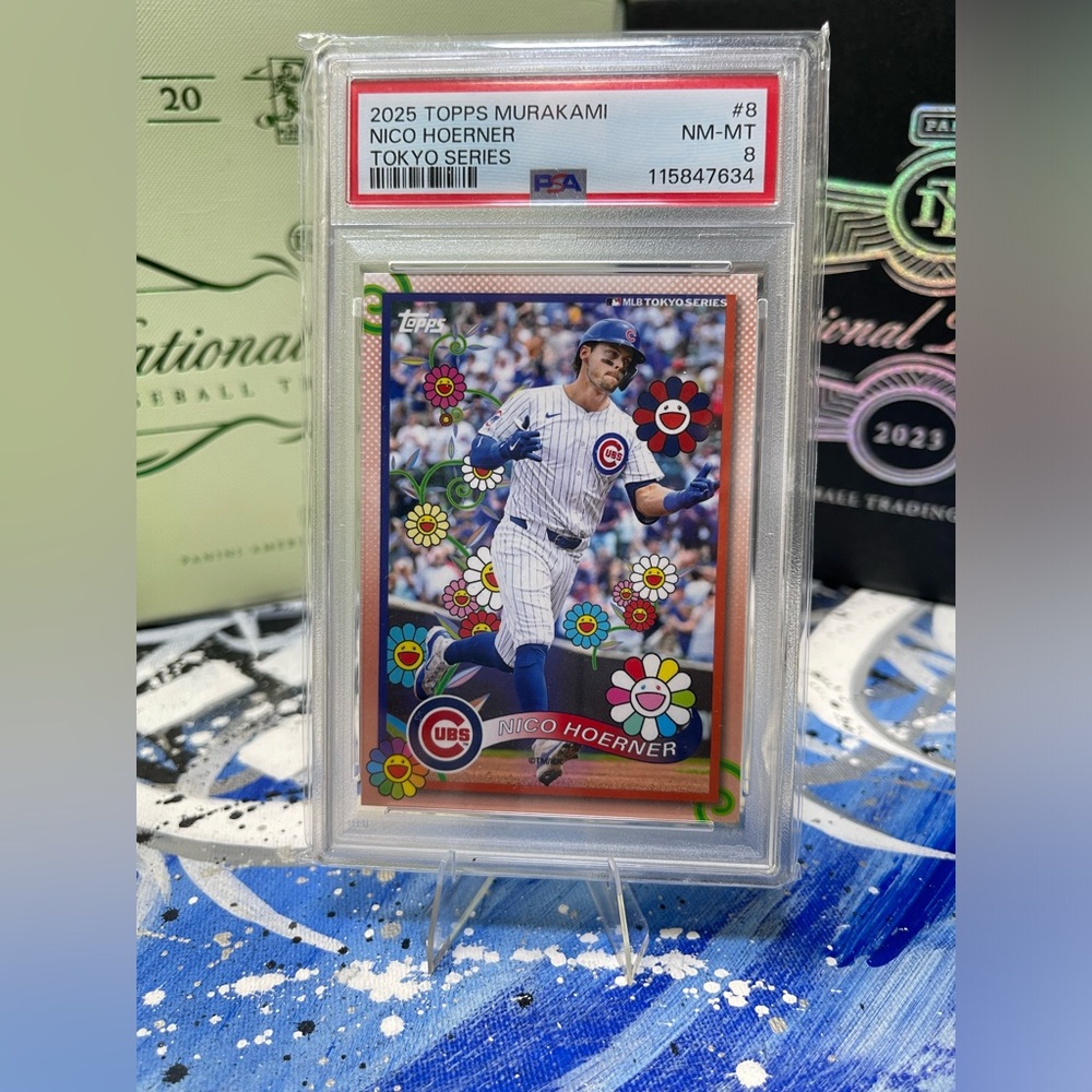 2025 Topps Murakami Tokyo Nico Hoerner Chicago Cubs #8 PSA8